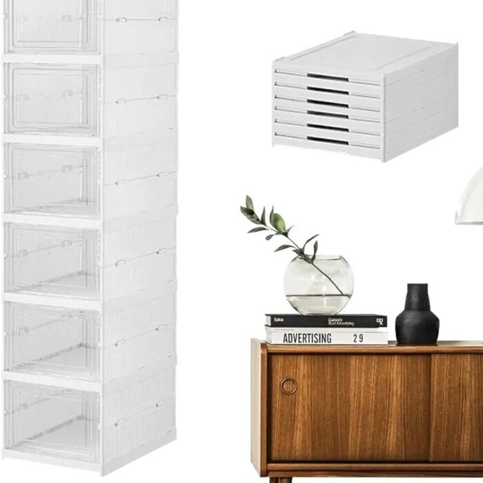 Çok Amaçlı 6 Katlı Katlanır Ayakkabılık ve Dolap