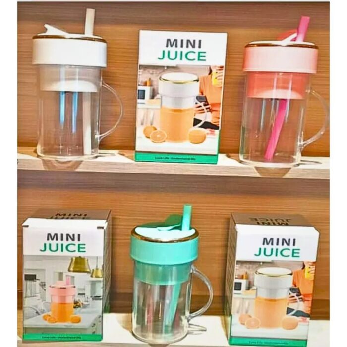 Sarj Edilebilir Pipetli Bardak Blender