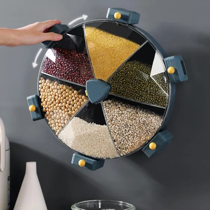 DÖNDÜRÜLEBİLİR ÇOKLU BAKLİYAT KABI