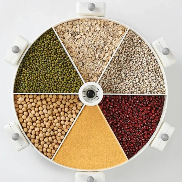 DÖNDÜRÜLEBİLİR ÇOKLU BAKLİYAT KABI