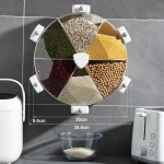 DÖNDÜRÜLEBİLİR ÇOKLU BAKLİYAT KABI