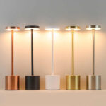 Atmosferik Lüks Dekoratif Şarjlı Masa Lambası