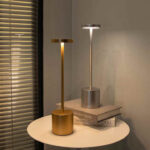 Atmosferik Lüks Dekoratif Şarjlı Masa Lambası