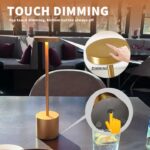 Atmosferik Lüks Dekoratif Şarjlı Masa Lambası