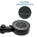 Siyah Duş Başlığı Seti