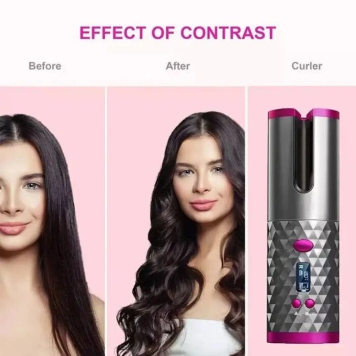 Kablosuz Şarj Edilebilir Otomatik Bukle Makinesi