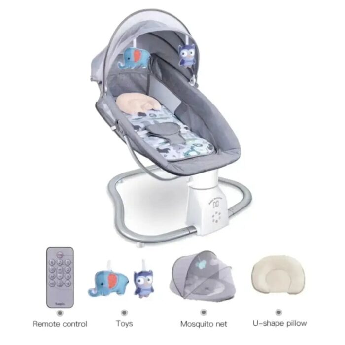 Sallanan Müzikli Bebek Yatağı/Puseti