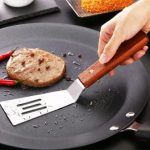 Ahşap Saplı Paslanmaz Çelik Spatula