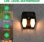 Güneş Enerjili Hareket Sensörlü Lamba