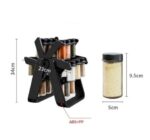 18’li 360° Döner Raflı Baharatlık