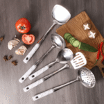 5’Li Paslanmaz Çelik Pişirme Seti