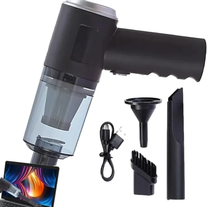 3 in 1 Şarjlı Mini Süpürge Makinesi - Görsel 7