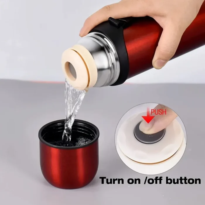 500 ML Çelik Termos - Görsel 7