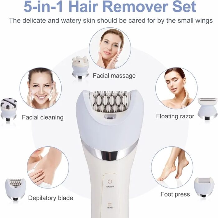 VGR V-703 5in1 Profesyonel Epilatör - Görsel 3