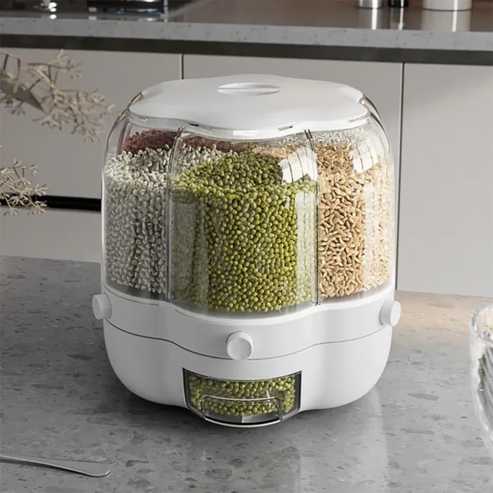 6 BÖLMELİ DÖNDÜRÜLEBİLİR BAKLİYATLIK - Görsel 2