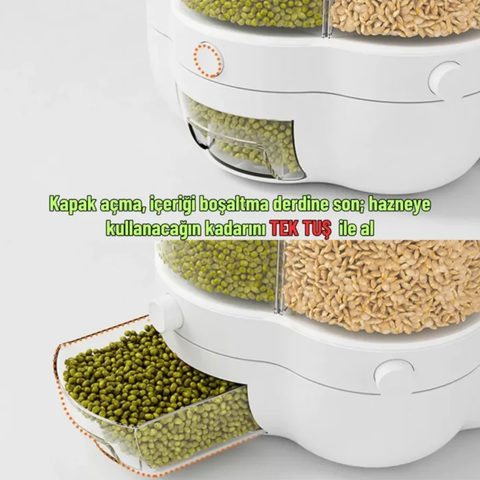 6 BÖLMELİ DÖNDÜRÜLEBİLİR BAKLİYATLIK - Görsel 4