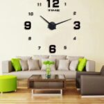 3D Diy Kendin Yap Dekoratif Duvar Saati