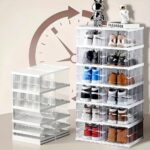 6 Katlı Şeffaf Katlanır Ayakkabılık Dolap - Görsel 10