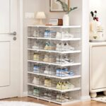 6 Katlı Şeffaf Katlanır Ayakkabılık Dolap - Görsel 7