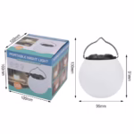 USB Şarjlı 3 Modlu Su Geçirmez Asılabilir LED Kamp ve Gece Lambası - Görsel 2