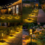 Güneş Enerjili Kum Saati Bahçe Lambası