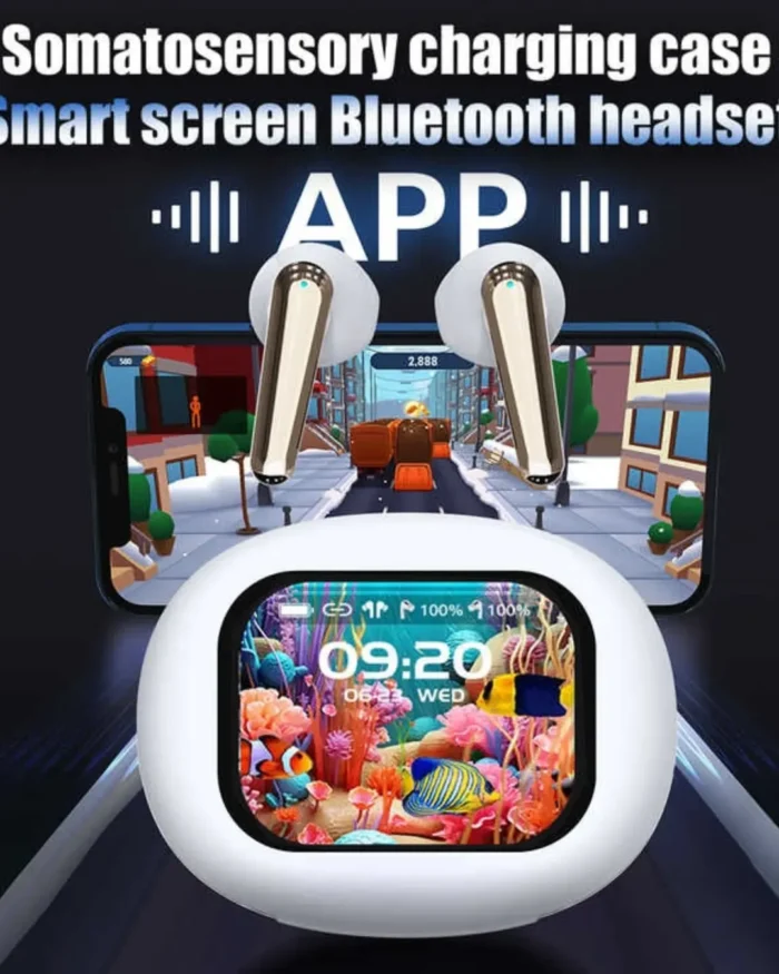 YX56 AI Dil Çeviri Bluetooth Kulaklık - Görsel 5