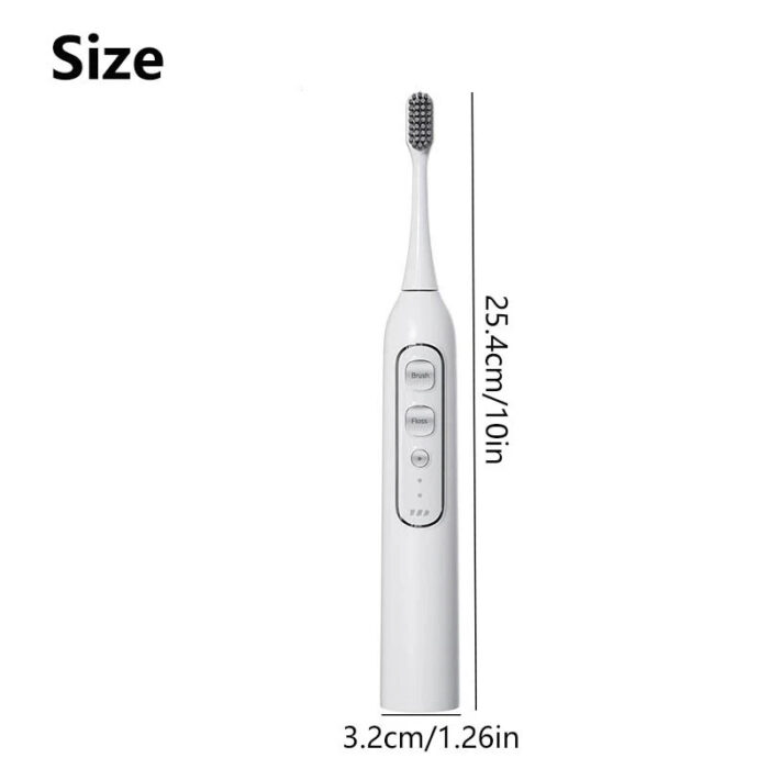 3IN1 Ultrasonik Elektrikli Diş Fırçası Ağız Duşu ve Diş Temizleyici Seti