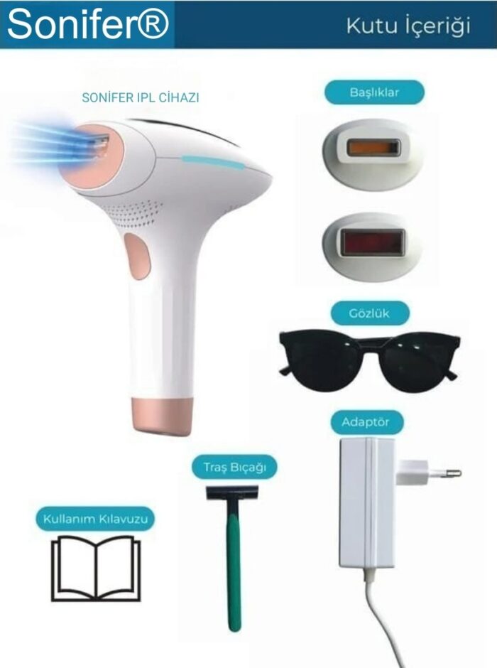 SONİFER SF-9708 IPL Buz Lazer Epilasyon