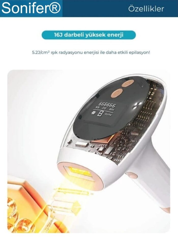 SONİFER SF-9708 IPL Buz Lazer Epilasyon
