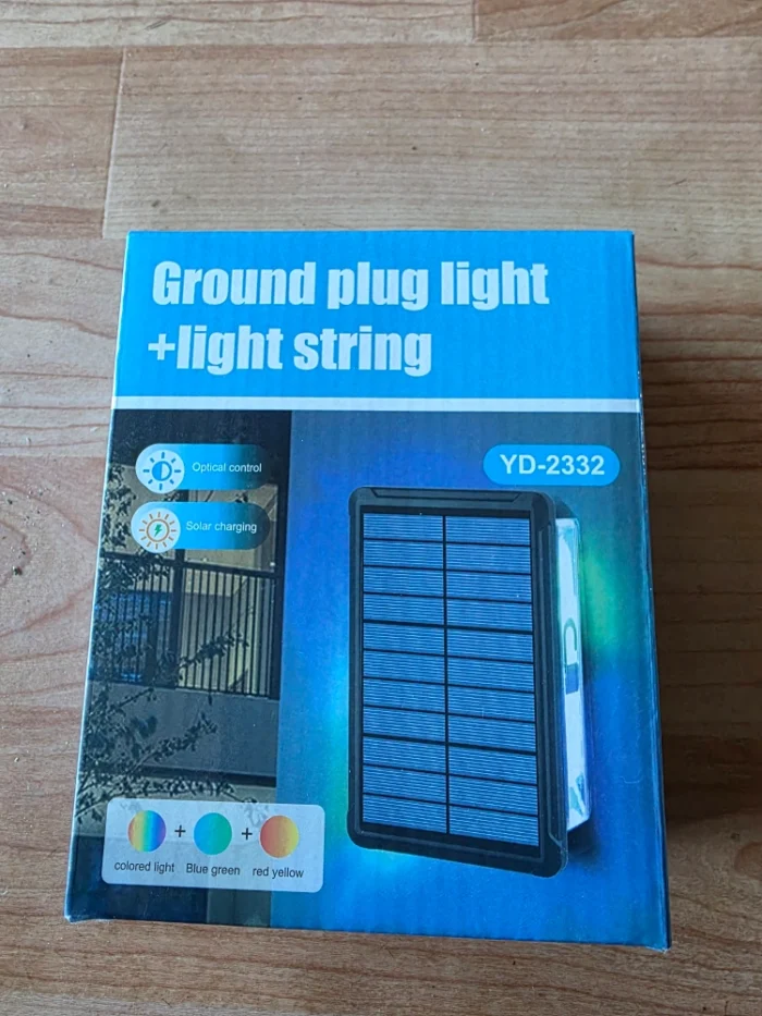 YD-2332 Bahçe Aydınlatma Lambası – 10 Metre LED Zincir Işık (Dış Mekan Kullanıma Uygun) - Görsel 2