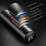 Akıllı Sıcaklık Göstergeli Paslanmaz Çelik Termos