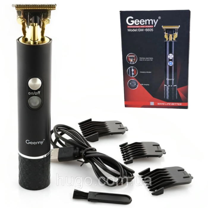 Güçlü 3-in-1 GEMEİ GM-6605 Saç & Sakal Bakım Makinesi