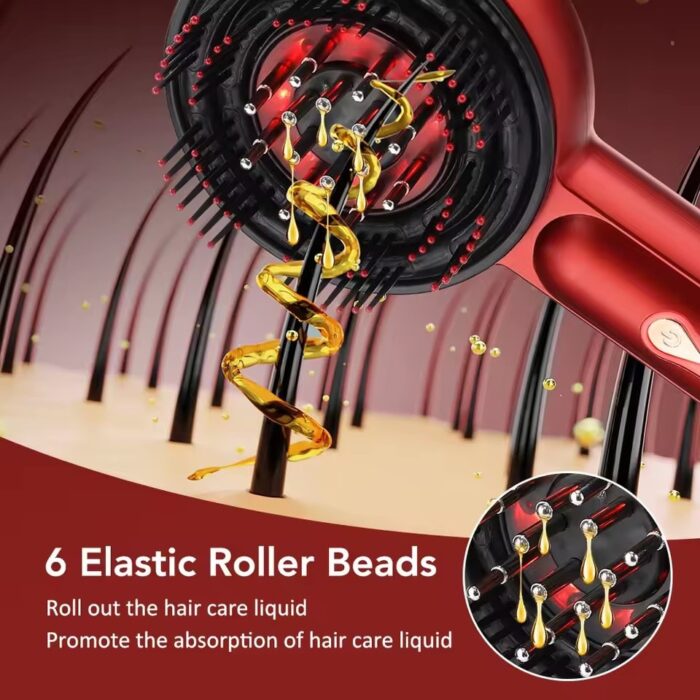 Saç ve Saç Derisi Bakım Masaj Tarağı