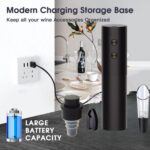 5’i 1 Arada Elektrikli Şarap Şişesi Açacağı Seti