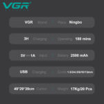 VGR V-135 Saç Sakal Tıraş Makinesi