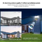 IP65 600W Güneş Enerjili LED Projektör