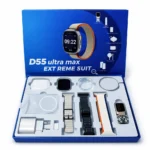 D55 Ultra Max Akıllı Saat - Çoklu Kordon, Kablosuz Şarj, Bluetooth - Görsel 2