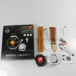 D21 Watch 4 Akıllı Saat + Bluetooth Kulaklık Seti – Çift Kordon, Manyetik Şarj - Görsel 3