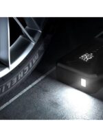 MDHL Şarjlı Dijital Lastik Şişirme Pompası Basınç Ayarlı LED Işıklı Taşınabilir Hava Kompresörü - Görsel 3