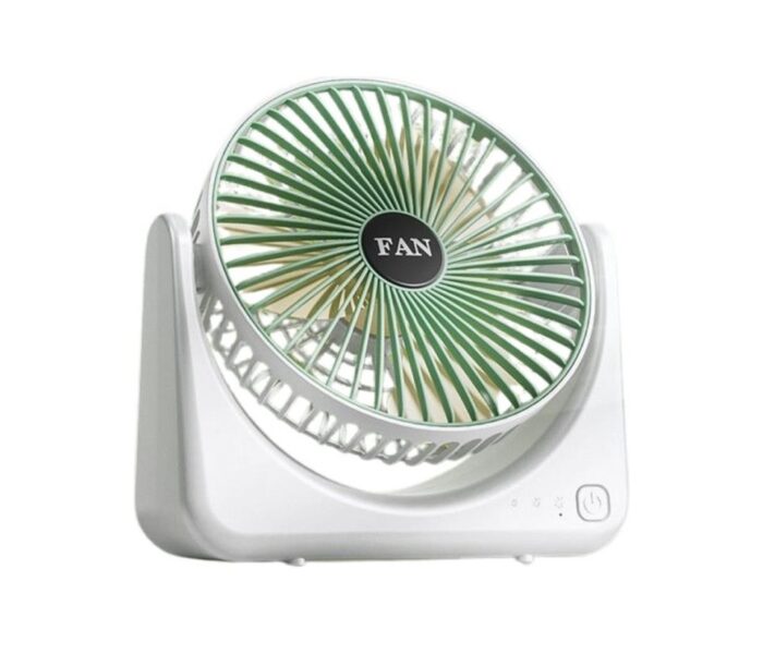 Şarjlı Masaüstü Vantilatör USB Taşınabilir Fan 3 Kademeli - Görsel 2