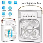 Taşınabilir Buzlu Buharlı Mini Klima Vantilatör