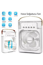 Taşınabilir Buzlu Buharlı Mini Klima Vantilatör