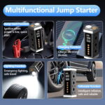 MDHL DDQ-1022 Akü Takviye Kompresör Powerbank Seti - Görsel 2