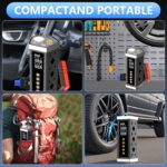 MDHL DDQ-1022 Akü Takviye Kompresör Powerbank Seti - Görsel 4