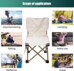 Katlanabilir Kamp Sandalyesi Taşınabilir - Görsel 2