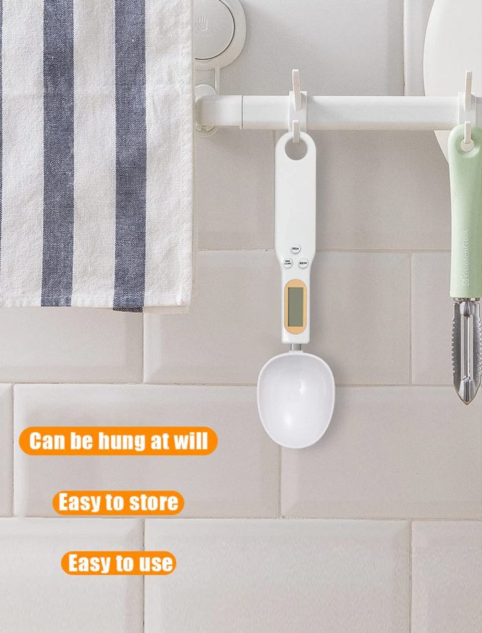 Dijital Kaşık Terazi 500g Hassas Mutfak Tartısı LCD Ekranlı - Görsel 5