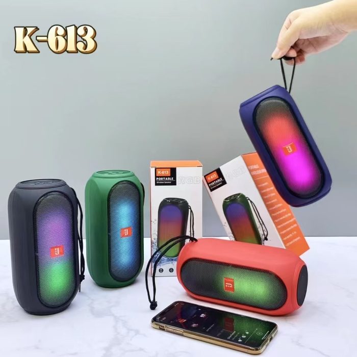 K-613 taşınabilir bluetooth hoparlör - Görsel 5