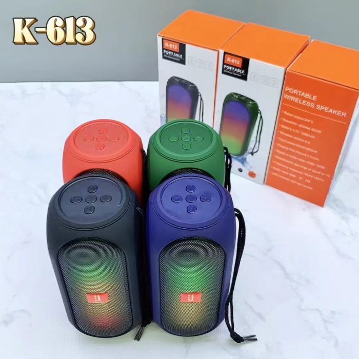 K-613 taşınabilir bluetooth hoparlör - Görsel 4