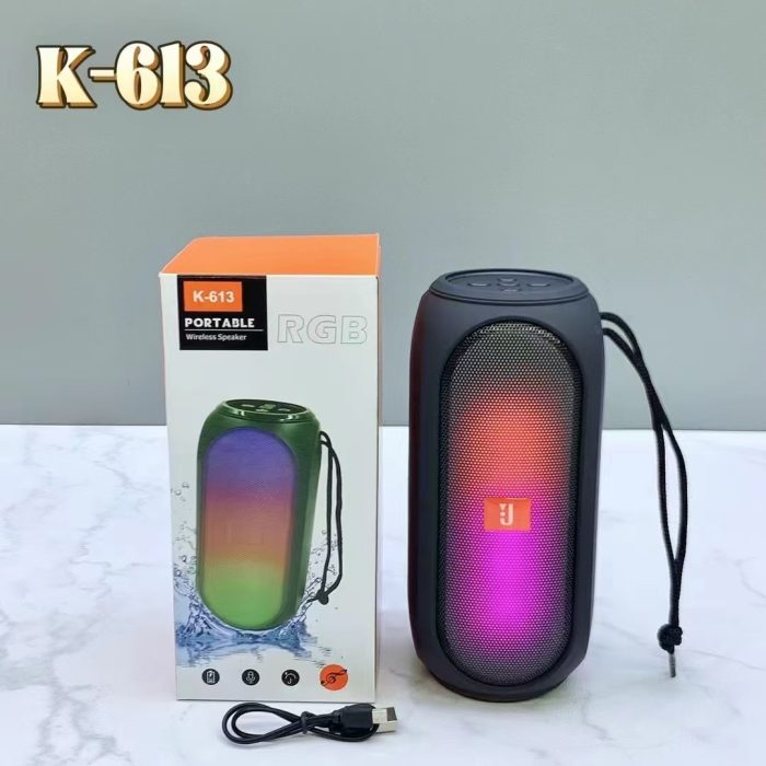 K-613 taşınabilir bluetooth hoparlör - Görsel 6
