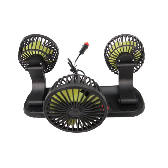 USB Mini Araç Fanı Taşınabilir Masaüstü Vantilatör Oto İçi Soğutucu Fan - Görsel 5